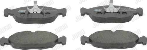 Jurid 571924J - Brake Pad Set, disc brake parts5.com