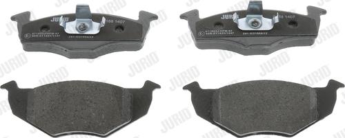 Jurid 571923J - Brake Pad Set, disc brake parts5.com