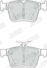 Jurid 573409J - Set placute frana,frana disc parts5.com