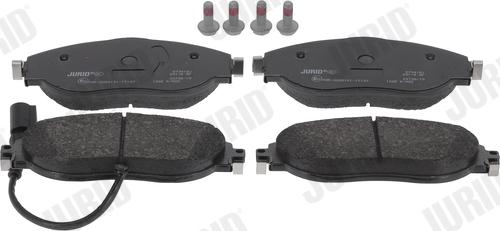 Jurid 573418J - Brake Pad Set, disc brake parts5.com