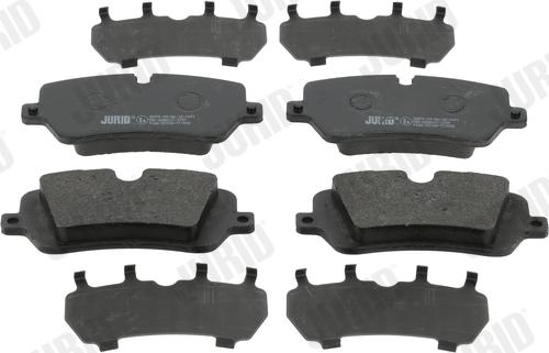 Jurid 573439J - Fékbetétkészlet, tárcsafék parts5.com