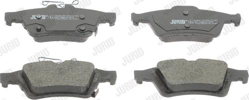 Jurid 573426J - Тормозные колодки, дисковые, комплект parts5.com