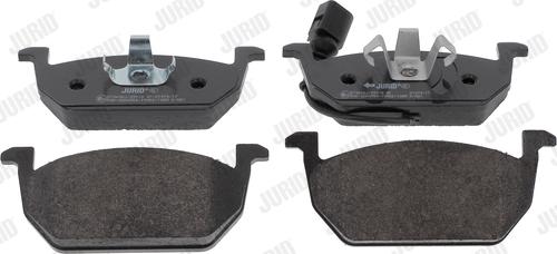 Jurid 573606J - Set placute frana,frana disc parts5.com