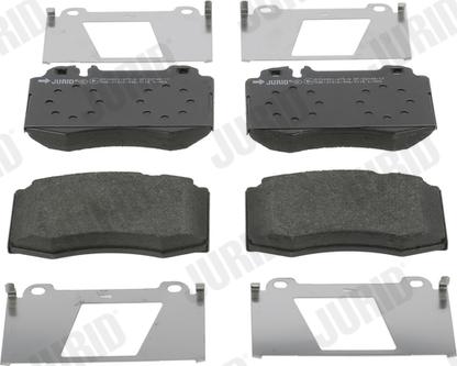 Jurid 573092J - Brake Pad Set, disc brake parts5.com