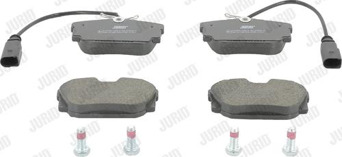 Jurid 573049J - Kit de plaquettes de frein, frein à disque parts5.com