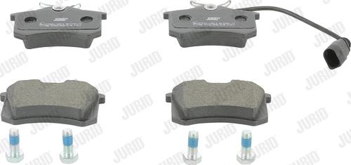 Jurid 573065J - Σετ τακάκια, δισκόφρενα parts5.com