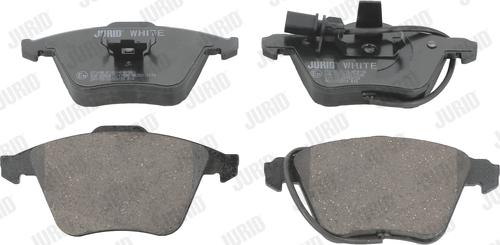 Jurid 573196JC - Set placute frana,frana disc parts5.com