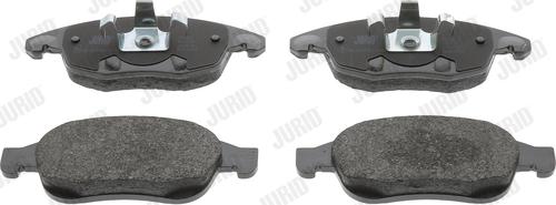 Jurid 573192J - Σετ τακάκια, δισκόφρενα parts5.com