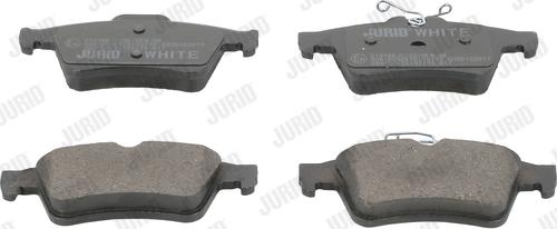 Jurid 573186JC - Set placute frana,frana disc parts5.com