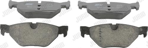 Jurid 573139J - Brake Pad Set, disc brake parts5.com