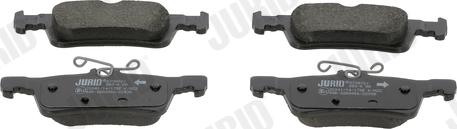 Jurid 573872J - Set placute frana,frana disc parts5.com