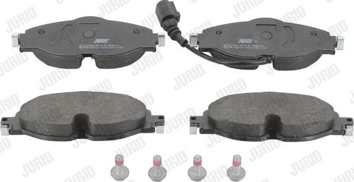 Jurid 573390J - Brake Pad Set, disc brake parts5.com