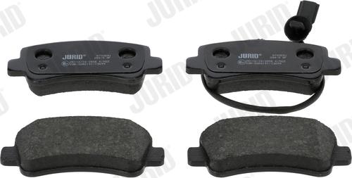 Jurid 573359J - Brake Pad Set, disc brake parts5.com