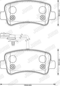 Jurid 573359J - Jarrupala, levyjarru parts5.com