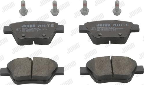 Jurid 573312JC - Set placute frana,frana disc parts5.com