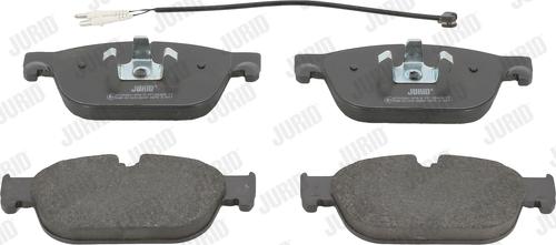 Jurid 573338J - Brake Pad Set, disc brake parts5.com