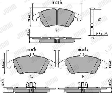 Jurid 573291J - Jarrupala, levyjarru parts5.com