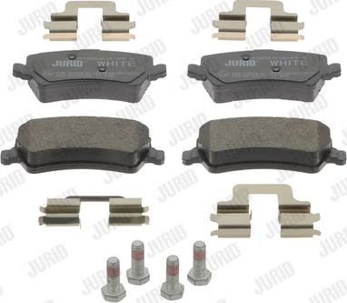 Jurid 573250JC - Set placute frana,frana disc parts5.com