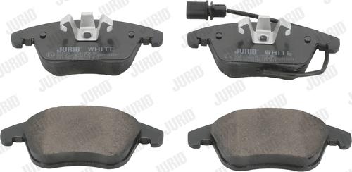 Jurid 573258JC - Brake Pad Set, disc brake parts5.com