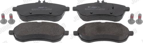 Jurid 573257J - Brake Pad Set, disc brake parts5.com