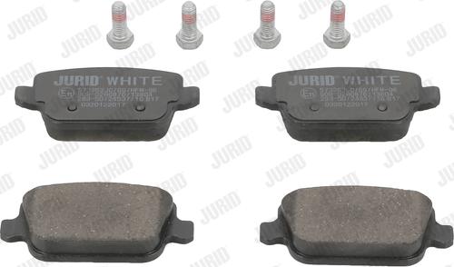 Jurid 573263JC - Brake Pad Set, disc brake parts5.com