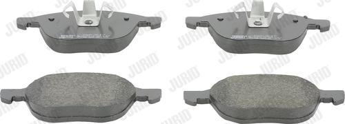 Jurid 573209J - Fékbetétkészlet, tárcsafék parts5.com