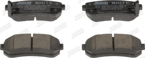 Jurid 572590JC - Brake Pad Set, disc brake parts5.com