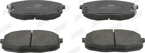 Jurid 572577J - Brake Pad Set, disc brake parts5.com