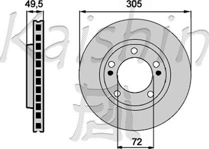 Febi Bilstein 22698 - Kočni disk parts5.com