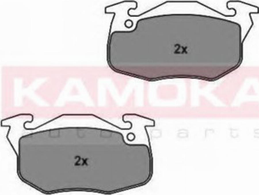 Kamoka 1011460 - Sada brzdových destiček, kotoučová brzda parts5.com