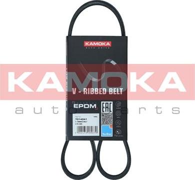 Kamoka 7014041 - Courroie trapézoïdale à nervures parts5.com