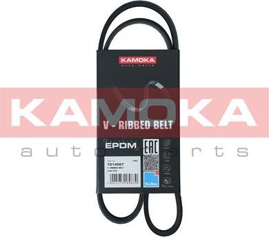 Kamoka 7014057 - Поликлиновой ремень parts5.com