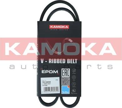 Kamoka 7014034 - Correa trapecial poli V parts5.com