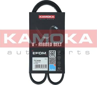 Kamoka 7014036 - Hosszbordás szíj parts5.com