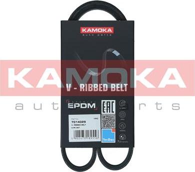 Kamoka 7014029 - Courroie trapézoïdale à nervures parts5.com