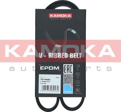 Kamoka 7014020 - Ozubený klinový remeň parts5.com