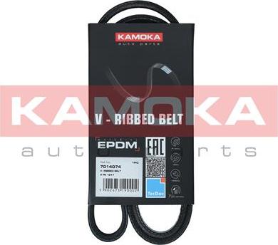 Kamoka 7014074 - Hosszbordás szíj parts5.com