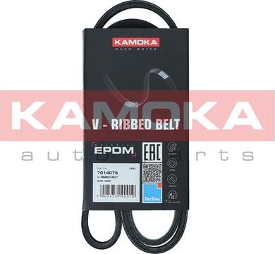 Kamoka 7014075 - Courroie trapézoïdale à nervures parts5.com