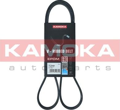 Kamoka 7015056 - Pasek klinowy wielorowkowy parts5.com