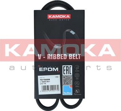 Kamoka 7015009 - Pasek klinowy wielorowkowy parts5.com