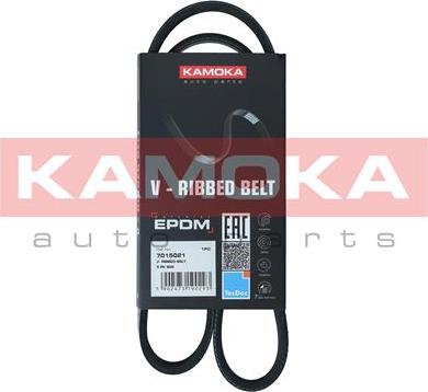 Kamoka 7015021 - Courroie trapézoïdale à nervures parts5.com