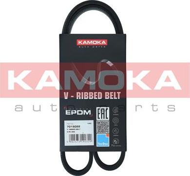 Kamoka 7015022 - Courroie trapézoïdale à nervures parts5.com