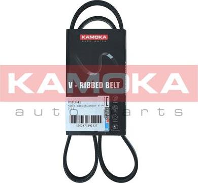 Kamoka 7016041 - Kanallı V kayışı parts5.com