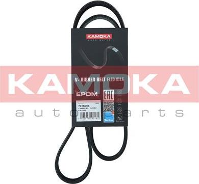 Kamoka 7016056 - Courroie trapézoïdale à nervures parts5.com