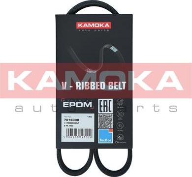 Kamoka 7016008 - Kanallı V kayışı parts5.com