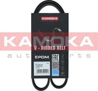 Kamoka 7016012 - V-Ribbed Belt parts5.com