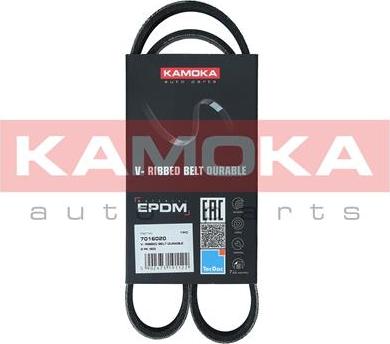 Kamoka 7016020 - Curea transmisie cu caneluri parts5.com