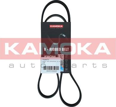 Kamoka 7016073 - Courroie trapézoïdale à nervures parts5.com