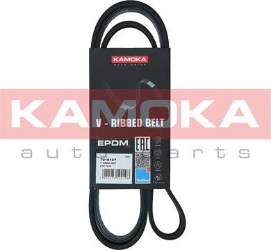 Kamoka 7016127 - Correa trapecial poli V parts5.com