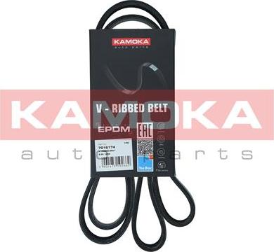 Kamoka 7016174 - Courroie trapézoïdale à nervures parts5.com